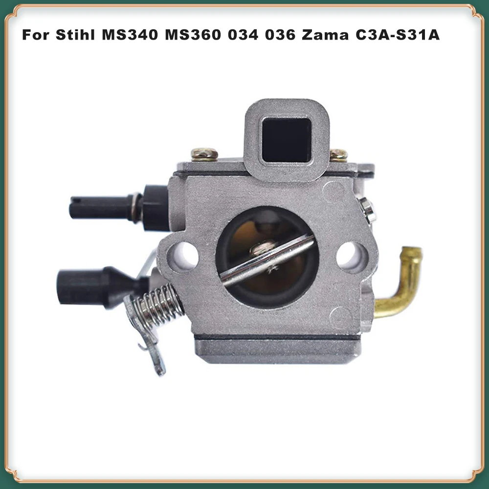 

Carburetor for Stihl MS340 MS360 034 036 - ZAMA C3A-S39B & C3A-S31A Replacement
