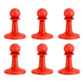 6pcs red