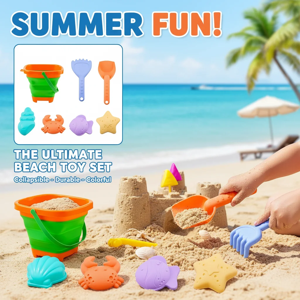 conjunto-de-brinquedos-de-praia-dobraveis-balde-retratil-com-pa-e-moldes-para-areia-neve-e-Agua-–-brinquedos-portateis-para-praia