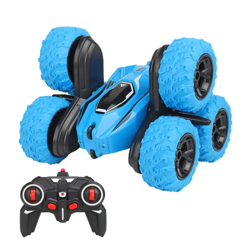 Stunt Twist Rc Car 2.4GHz Rotating Rc Car Car Toy With LED Headlight Rotating Rc Car 360 Degree Rotating For Boys Girls Old Kids