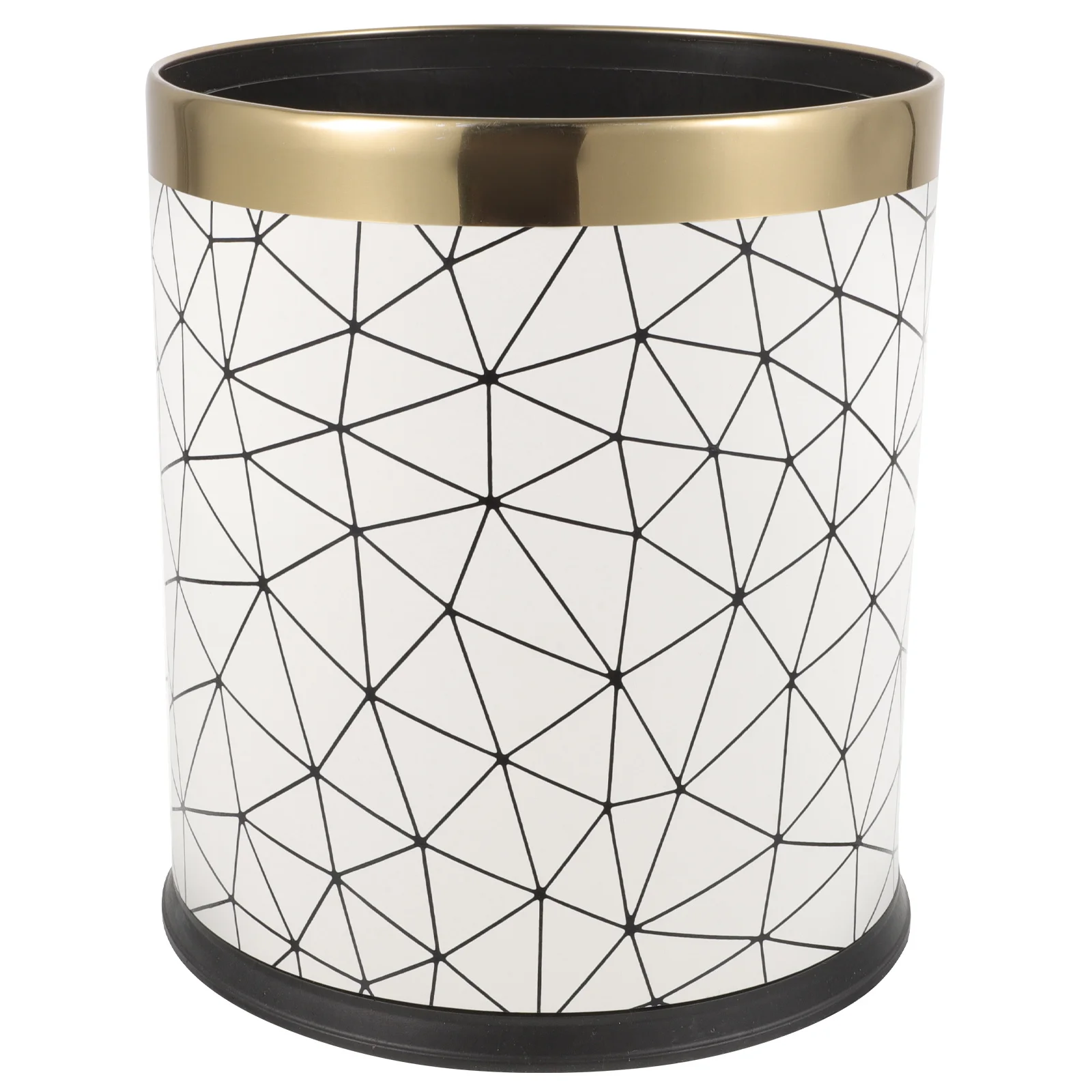 

Retro Style Compact Garbage Can Practical Household Trash Bin Waste Container for Kitchen Bathroom Bedroom Garbage Can