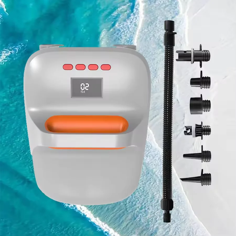 Pompa di Gonfiaggio Wireless Portatile Ricaricabile Digitale Automatica per Pneumatici Auto