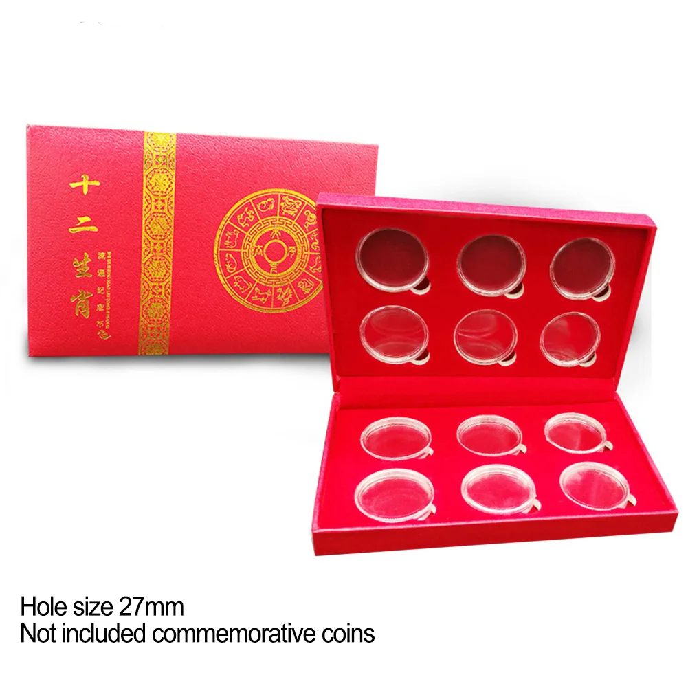 Storage Boxes Coin Storage Box Coin Storage Case Commemorative Coin High Compactness High Transparency Home Garden High Quality