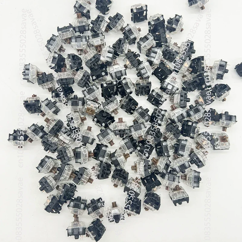 K845 Keyboard TTC Blue Axis, Red Axis, Disassembled Axis Assembly