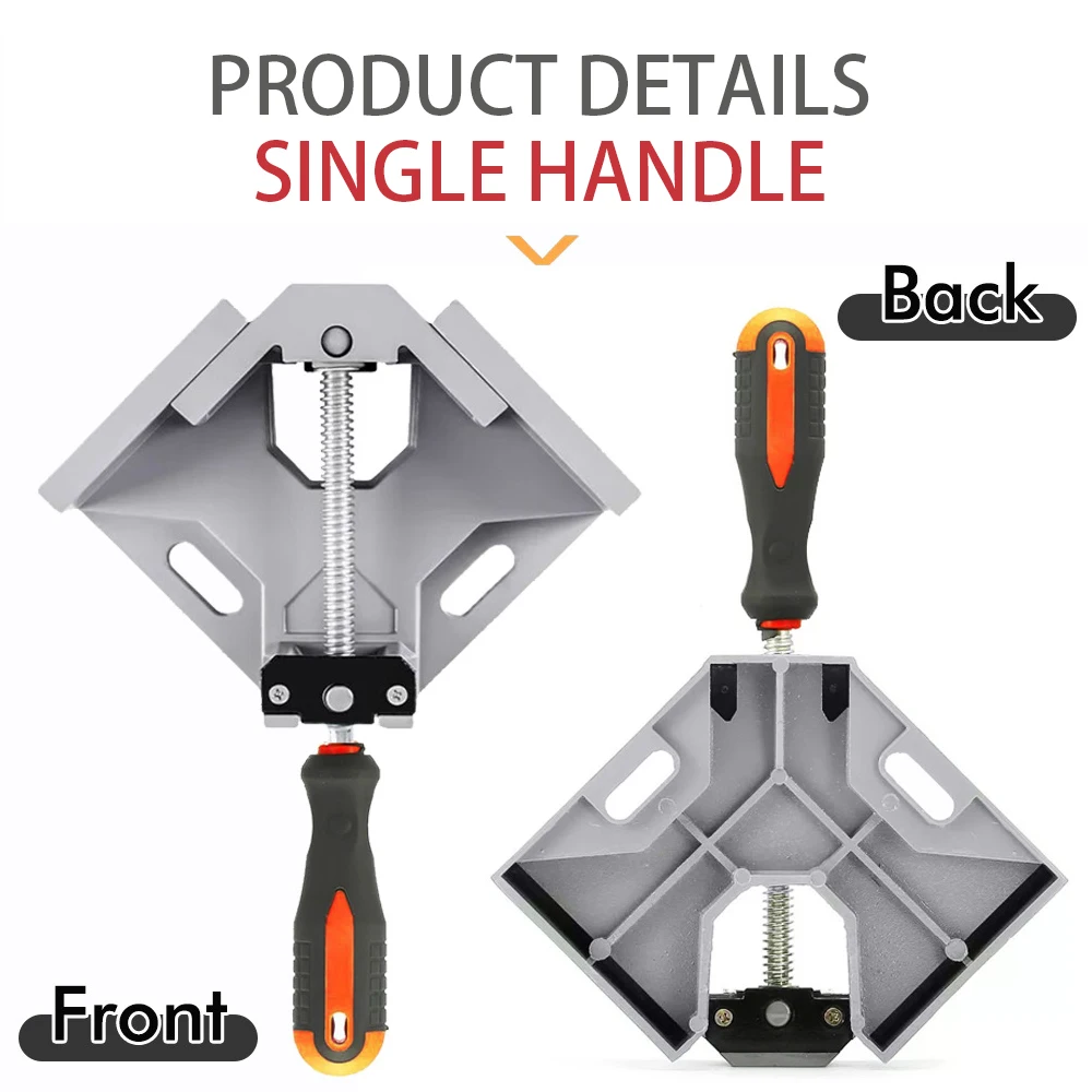 90 Degree Right Angle Clamp Woodworking Right Angle Holder Glass Right Angle Holder Fast Welding Right Angle Clamps Intensifier