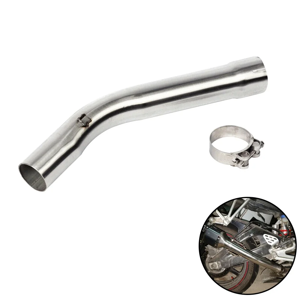 alone Hot Sale Very Durable Motorcycle 51mm Exhaust Connecting Pipe Mid Link Tube Slip on for YZF-R6 1998 - 2005