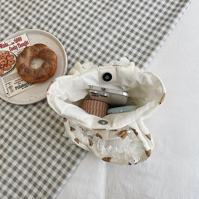 

Сумка на плечо, хлопковая сумка-тоут на пуговицах для мальчиков и девочек, милая сумка с бантом, продуктовая сумка, клатч, кошелек, сумка для покупок