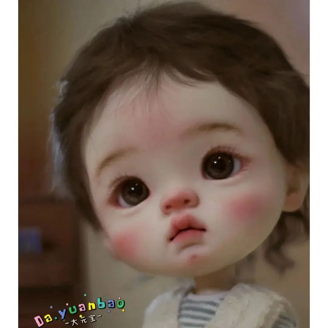 

Q baby BJD1/6 Qianqian игрушка из смолы, модель куклы-гуманоида, подарок на день рождения, косметика «сделай сам», на складе, бесплатная доставка, игрушки muñecas