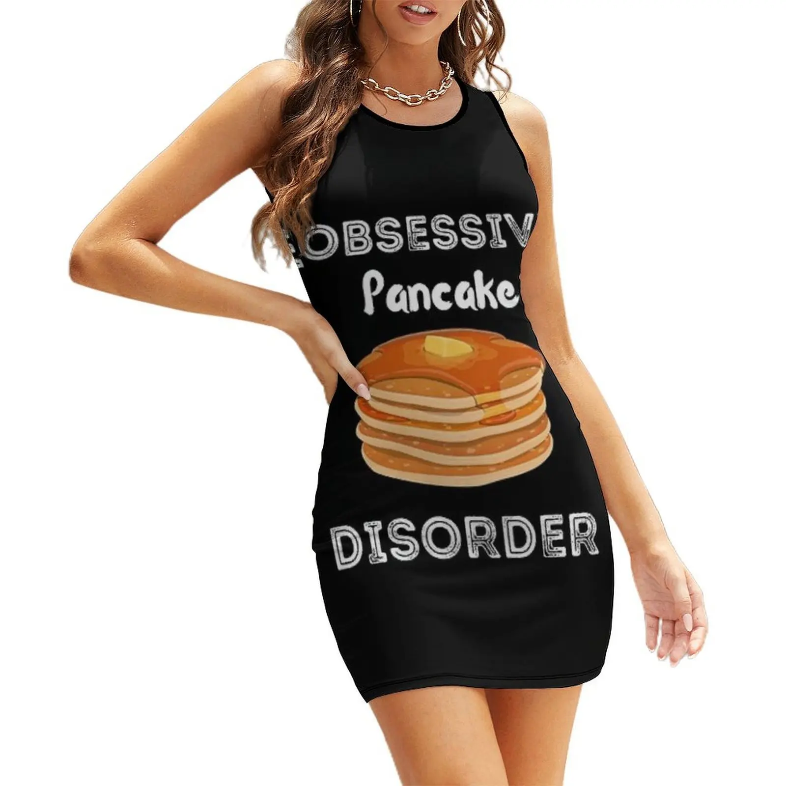 Obsessive Pancake Disorder Shirt Sleeveless Sundress birthday dresses for women dresses for womens 2025 luxury dress