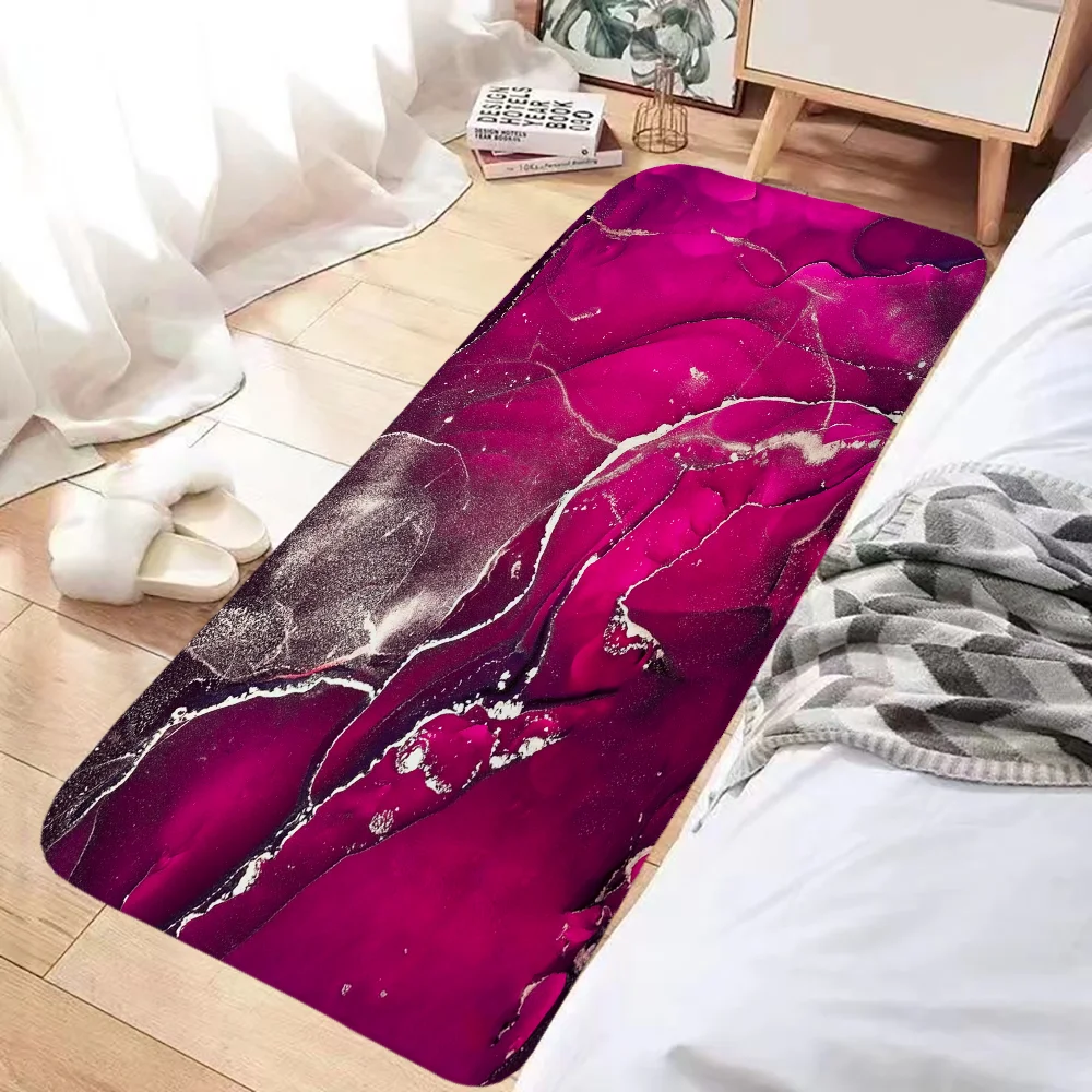 

Marble Bathroom Mat Foot Mat Kitchen Carpet Floor Mats Prayer Rug Rugs Door Bath Non-slip House Entrance Home Textile Garden