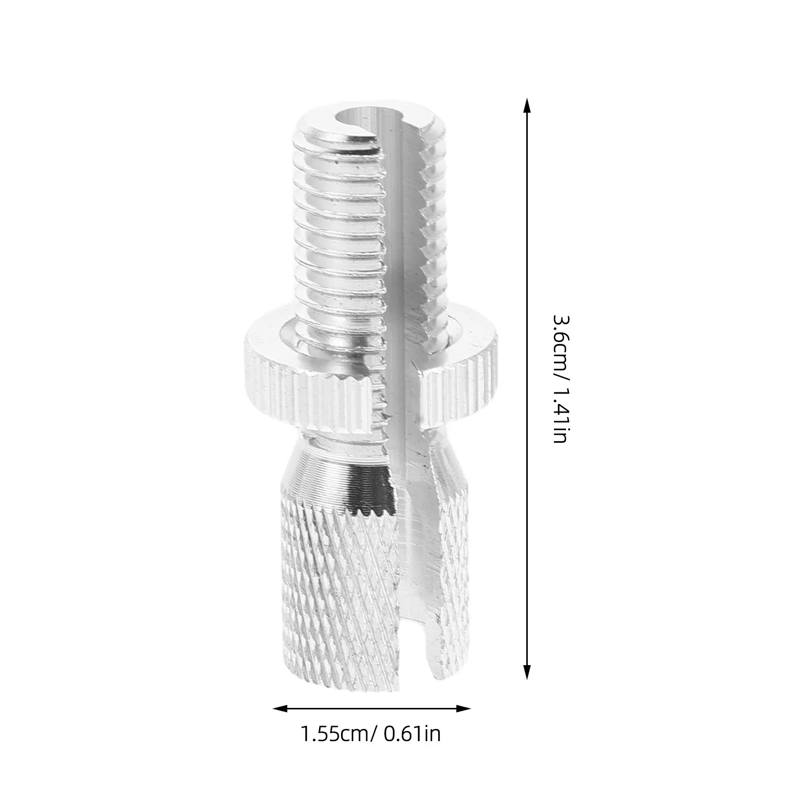 2Pcs Motorcycle Clutch Brake Cable Adjuster Screw 0.4inch Thread Aluminum Alloy Brake Lever Bolt Universal Fit Motorcycle