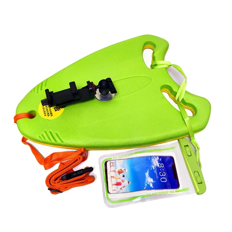 Swimming video floating board artifact swimming shooting record swimming selfie equipment