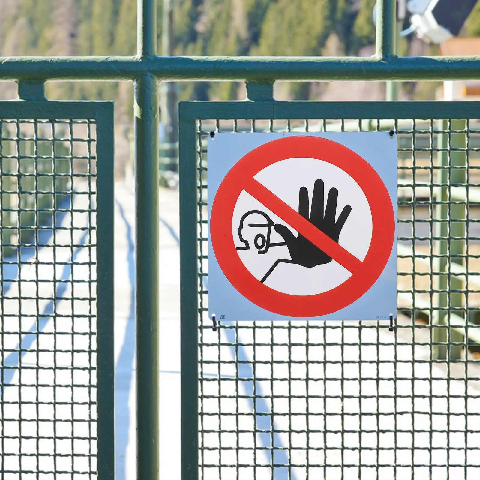 20 Sheet Warning Safety Stickers Waterproof Hazard Tape Do Not Enter Caution Signs Traffic Label Public Service