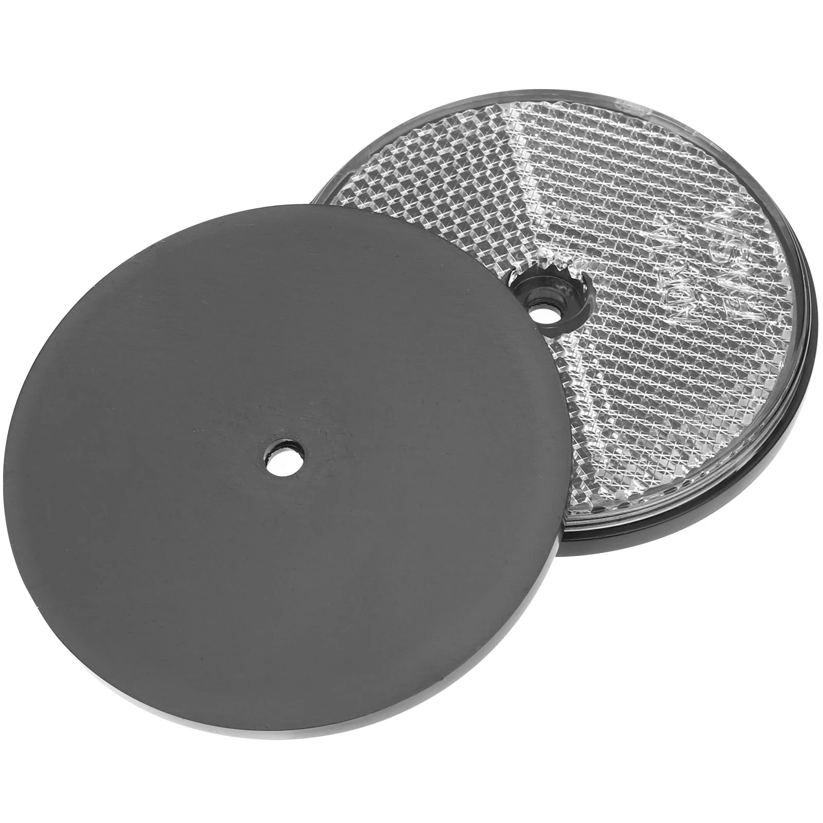 Round Reflector Boats Reflectors for Posts Bike Night Riding Mailboxes Trailers Driveway