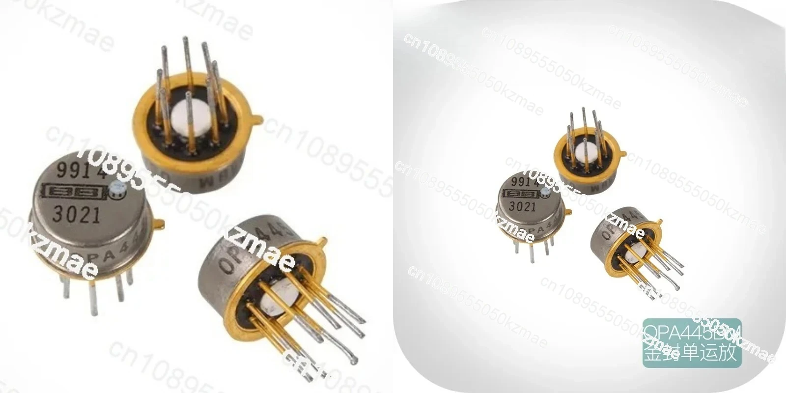 OPA445BM High Voltage FET Input Operational Amplifier | USA Gold Sealed Single Op-Amp for Audio Fidelity