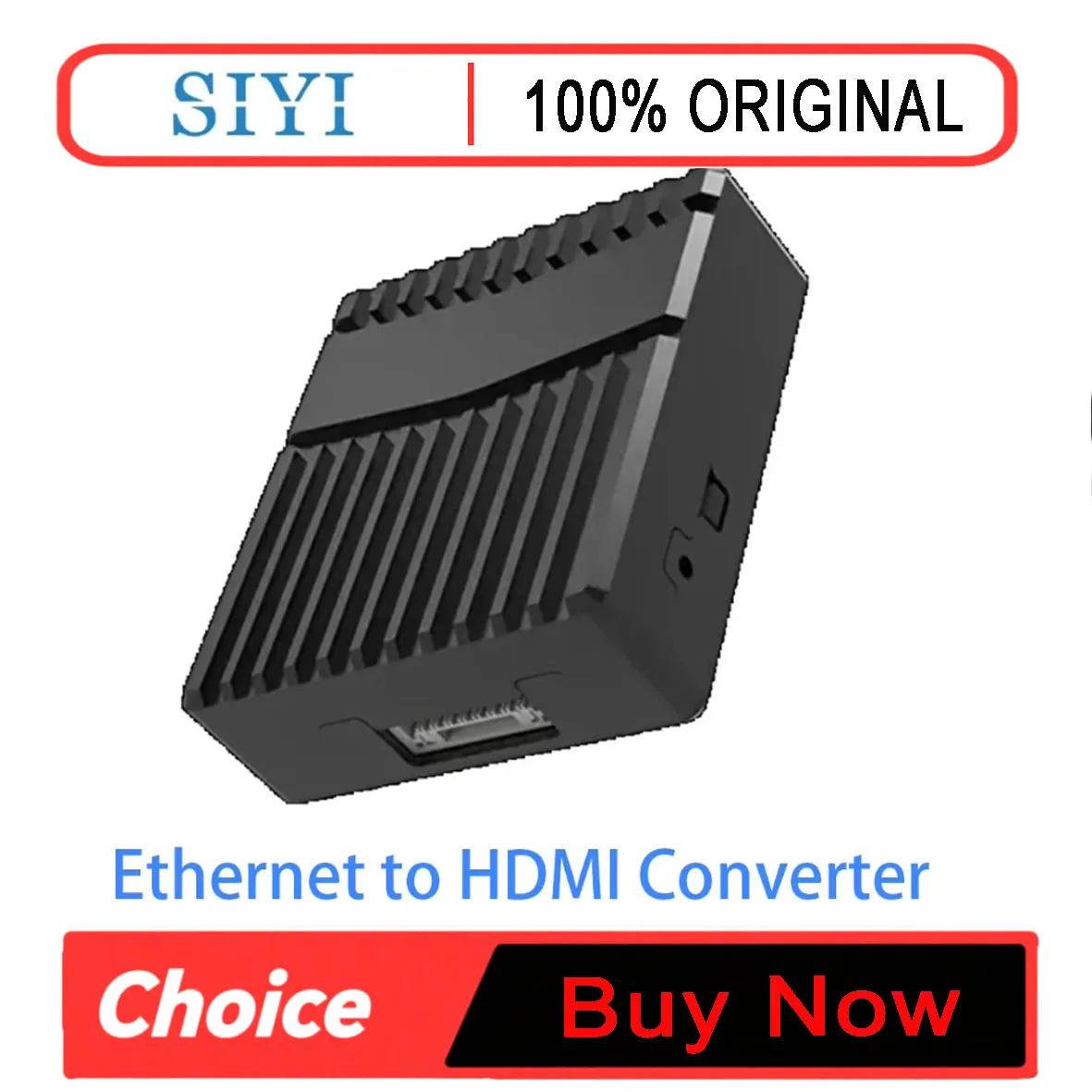 SIYI OSD Overlay Ethernet to HDMI Converter MP4 Recording IP Configuration For with SIYI HM30  Drone Transmission Spare Parts