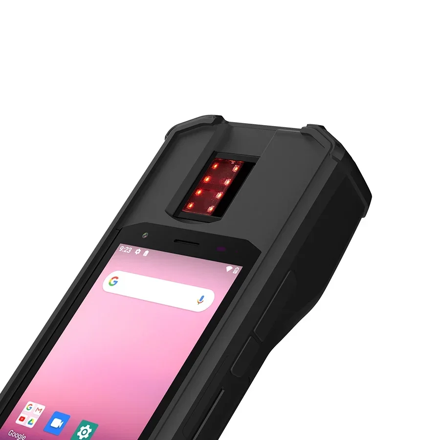 Biometric fingerprint and NFC reader android os Lte 4G industrial 5" handheld device