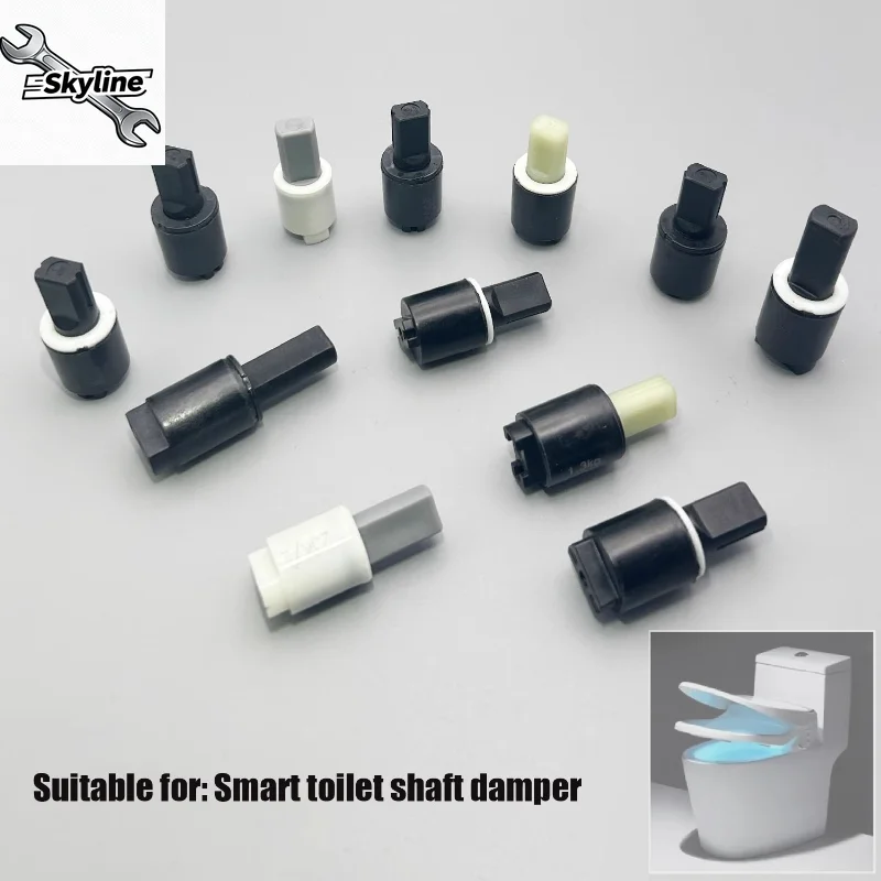 

Демпфер подушки сиденья унитаза, буферные демпферы вала для умного сиденья унитаза, амортизация, ремонт, замена деталей