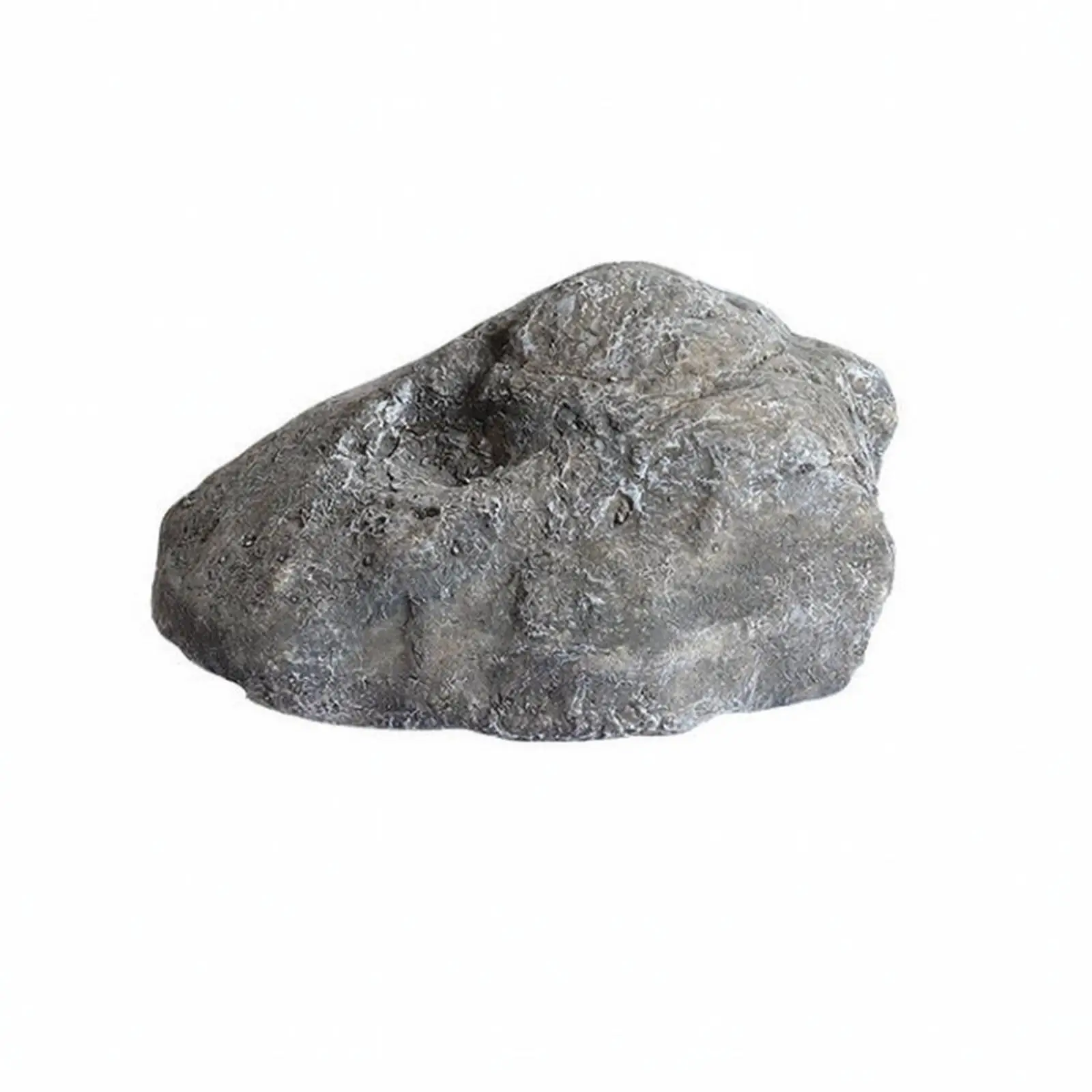 Decorative Landscape Rock Artificial Stone Prop for Creative Setups and Product Shoots with Rugged Surface Texture Detail