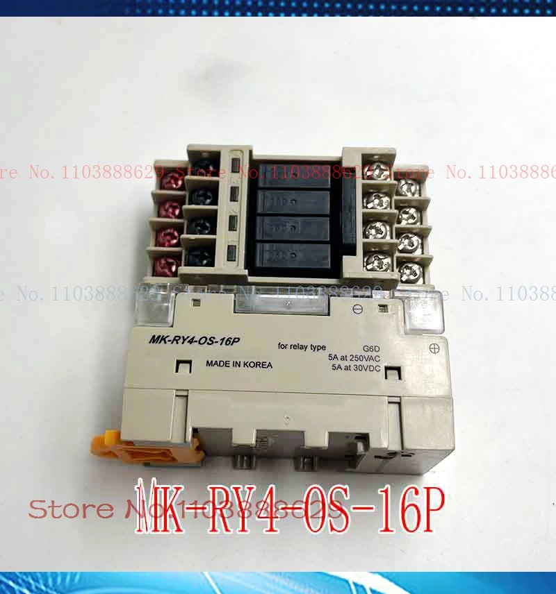 

MK-RY4-OS-16P 4 G6D-24V 4