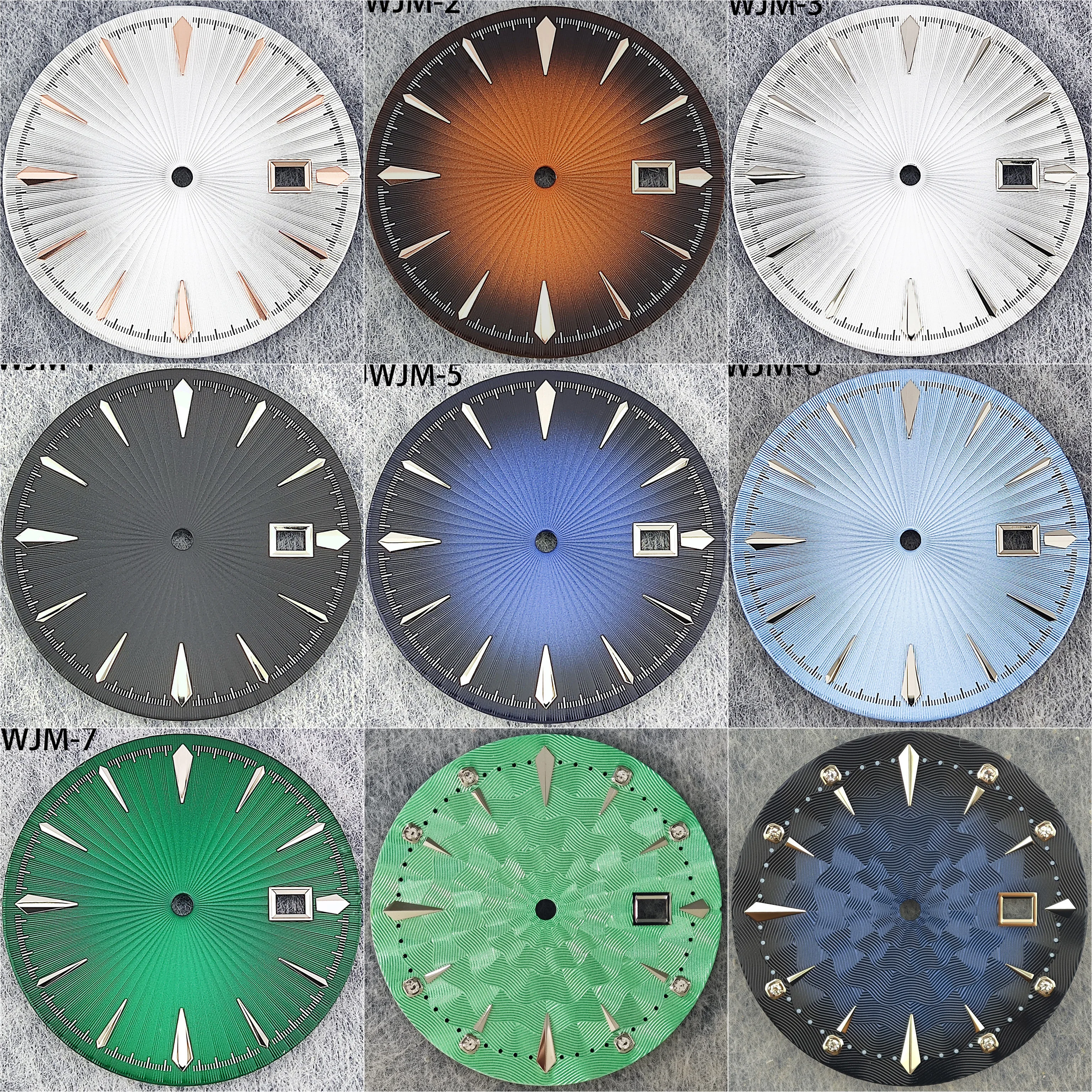 NH35 Dial 35mm high-quality and exquisite dial with a variety of color options suitable for men’s watches with the NH35 movement