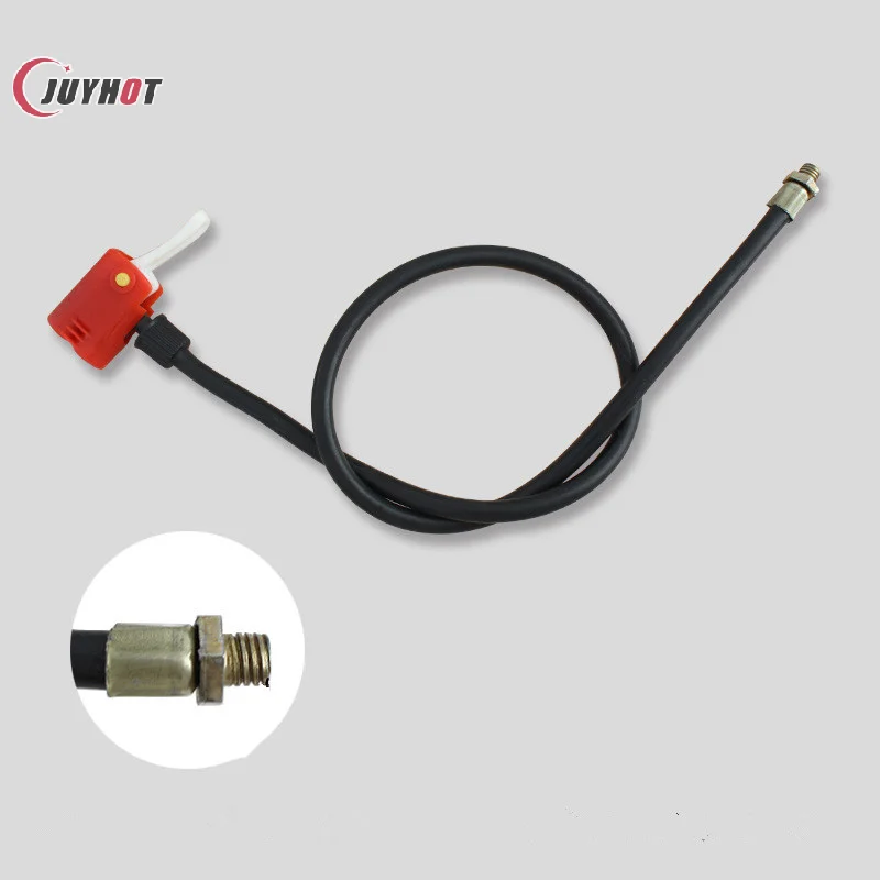 Bicycle Air Pump Extension Tube Pump Bicycle Hose Air Pump Connector Bike Air Pump Tire Inflator Nozzles Accessories Pump Hose