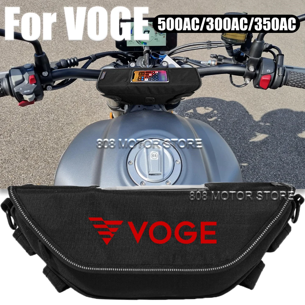 For Voge 500ac 300ac 350ac Motorcycle accessories tools bag Waterproof And Dustproof Convenient travel handlebar bag