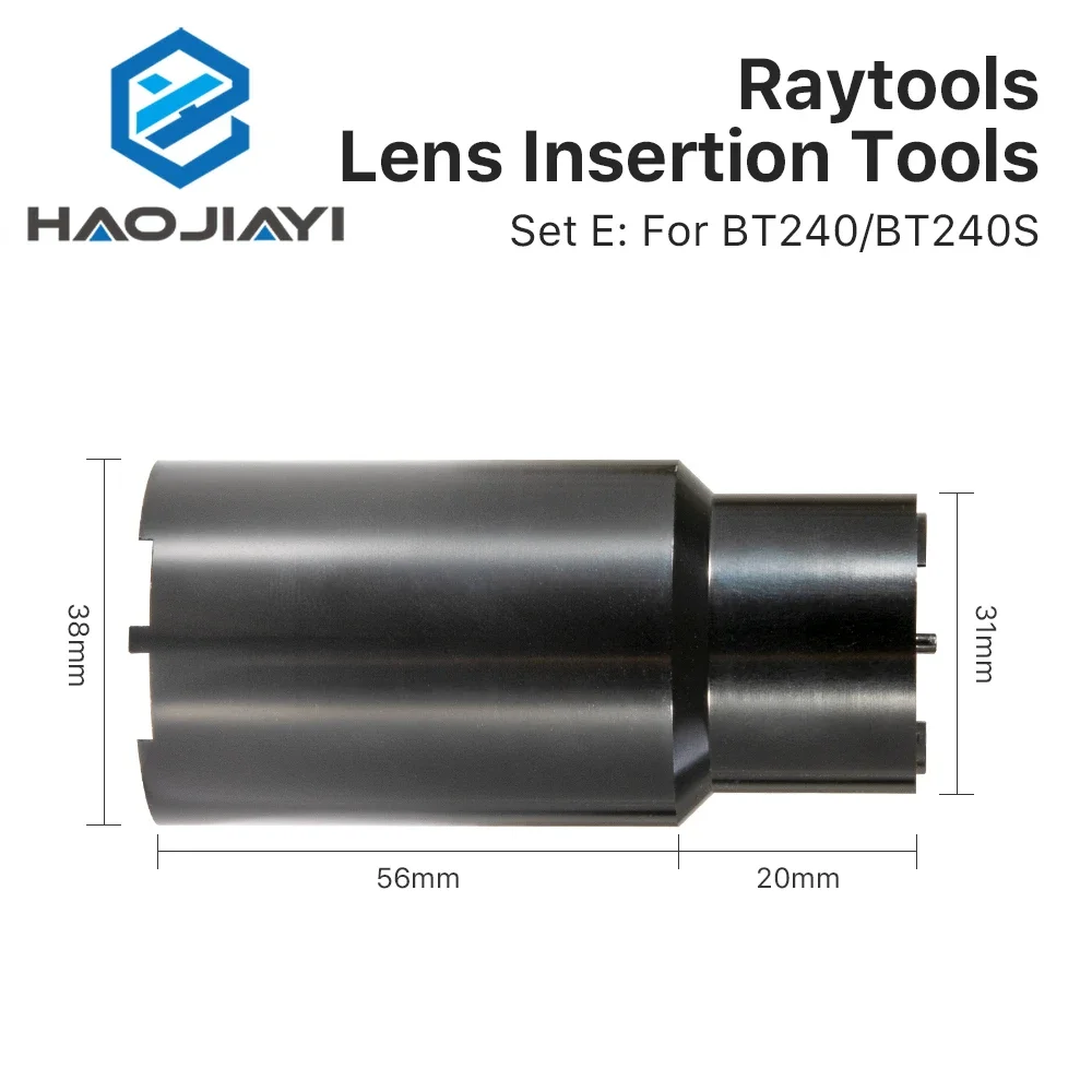 Raytools-Herramienta de inserción de lentes para enfoque de lente de colimación, cabezal de corte láser de fibra, BT210S, BT240S, BM 109, BM111, BM114