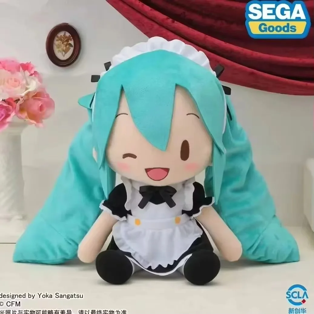 Original Sega Hatsune Miku Fufu Ex Plush Doll Collectible Cute Stuffed Plush Pillow Room Decoration Multiple Styles Toy Gift