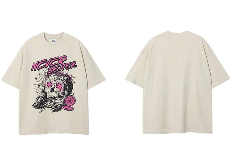 Skull Compass Graphic T-Shirt S6fefd1d28da247f78d1c4801938577e6Q