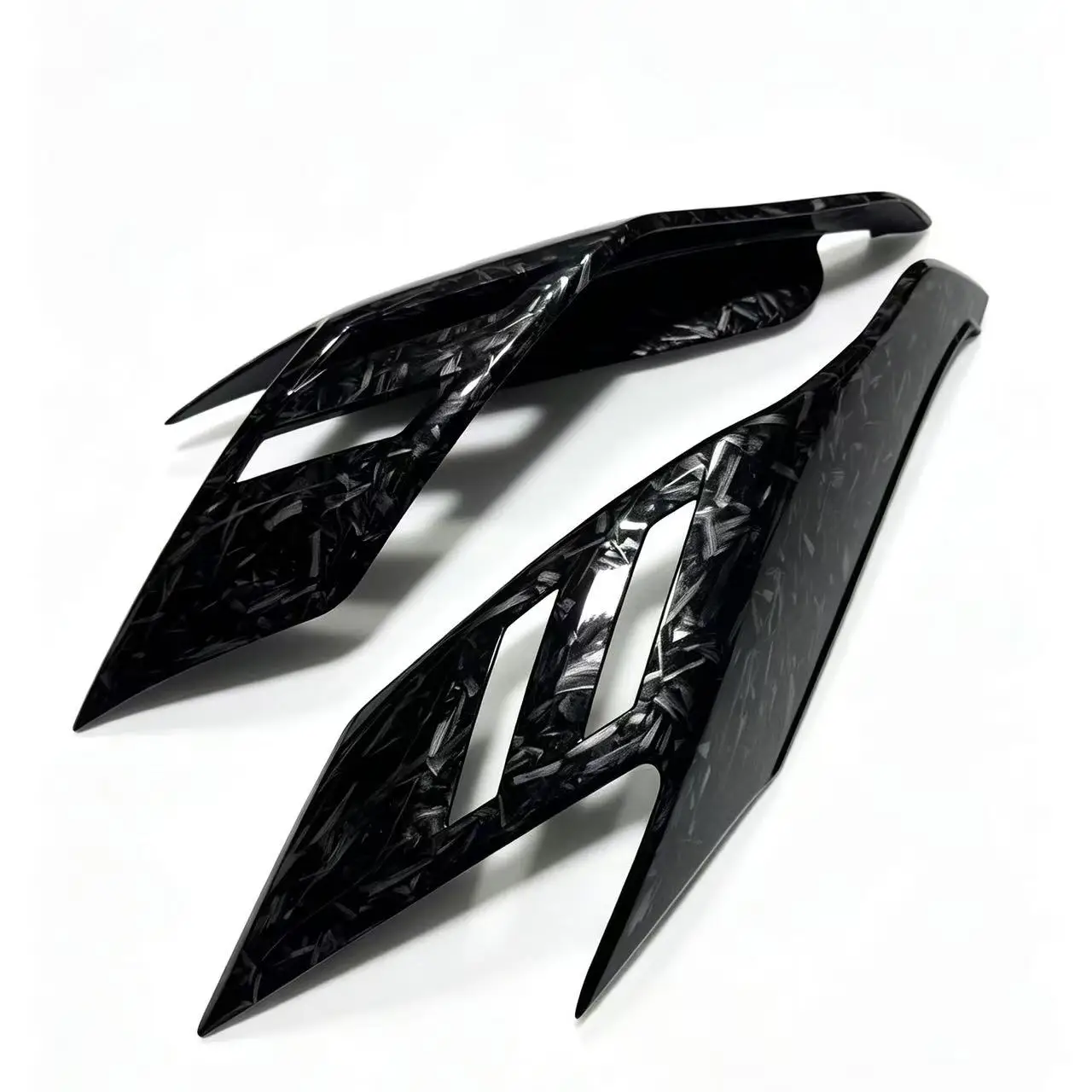 For QJMOTOR  SRK600RS SRK800  SRK921  Side Wing Motorcycle Aerodynamic Winglet Kit Fixed Wing Side Spoiler Fairing Wind Wing