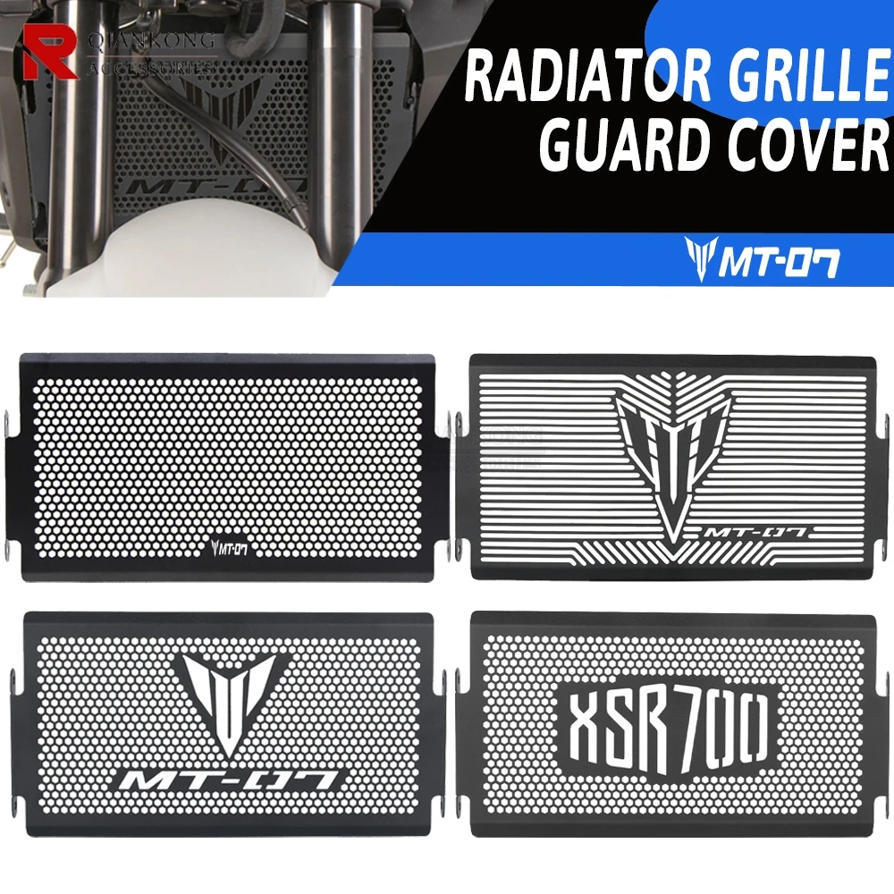 

For YAMAHA MT07 MT-07 FZ07 FZ-07 XSR700 XSR 700 2014 2015 2016 2017 2018-2025 Motorcycle Accessories Radiator Guard Grille Cover