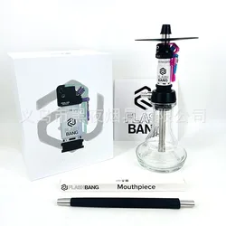 Portable Russian gift box Amotion Amotion flash bang hookah shisha hookah set