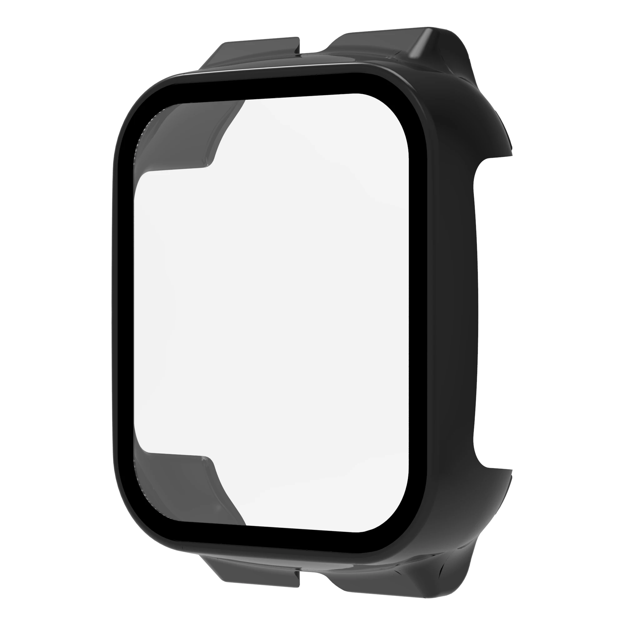 Hard Edge Shell Full Screen Glass Protector, Film Frame Case para Xplora X5 Play Criança Relógio Inteligente, capa protetora Acessórios