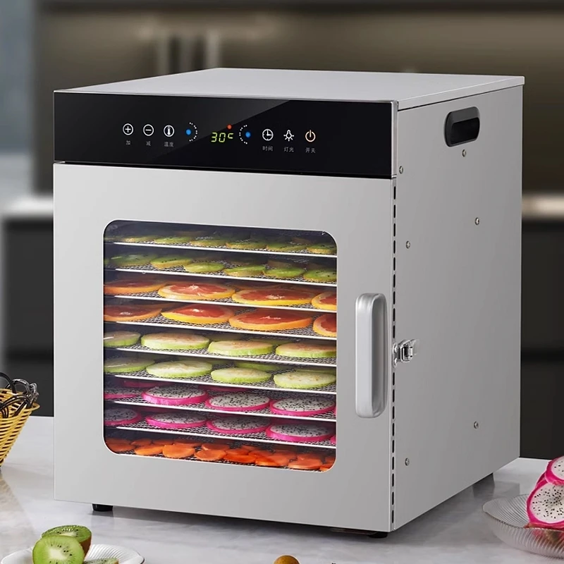 20 Pallet Stainless Steel Hot Sale Large Capacity Commercial Food Dehydrator 1375W 220V 1 Year Warranty