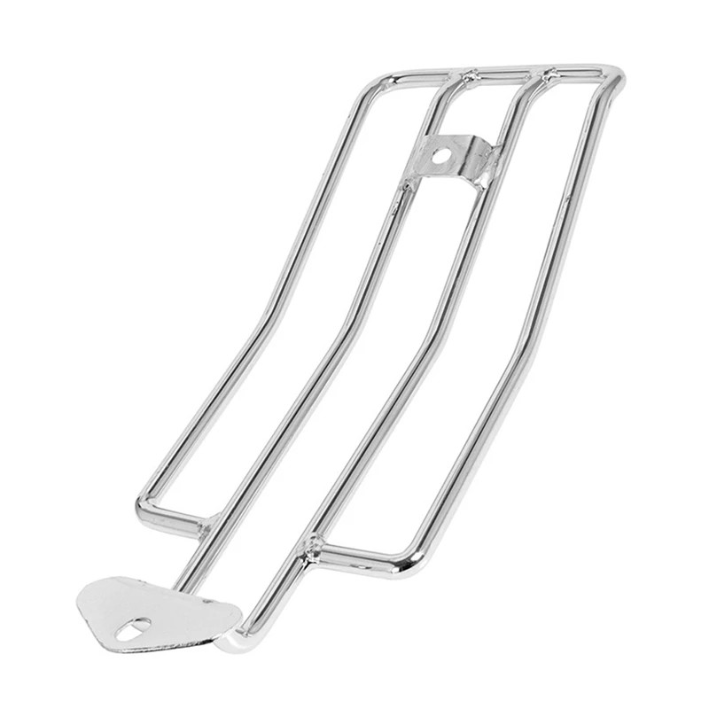 Motorcycle Luggage Rack Support Shelf Fits Rear Solo Seat Chrome For  XL Sportsters 883 XL1200 1985-2003