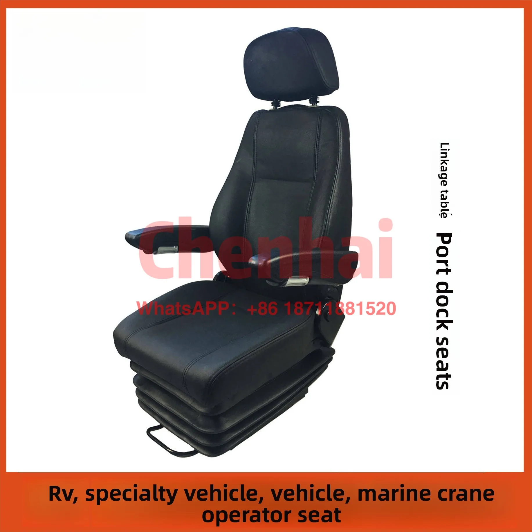 Customized Linkage Platform Yacht Ship Aircraft Simulation Cabin, Port And Marina Gantry Crane Seat Lift Seat Assembly Manufactu
