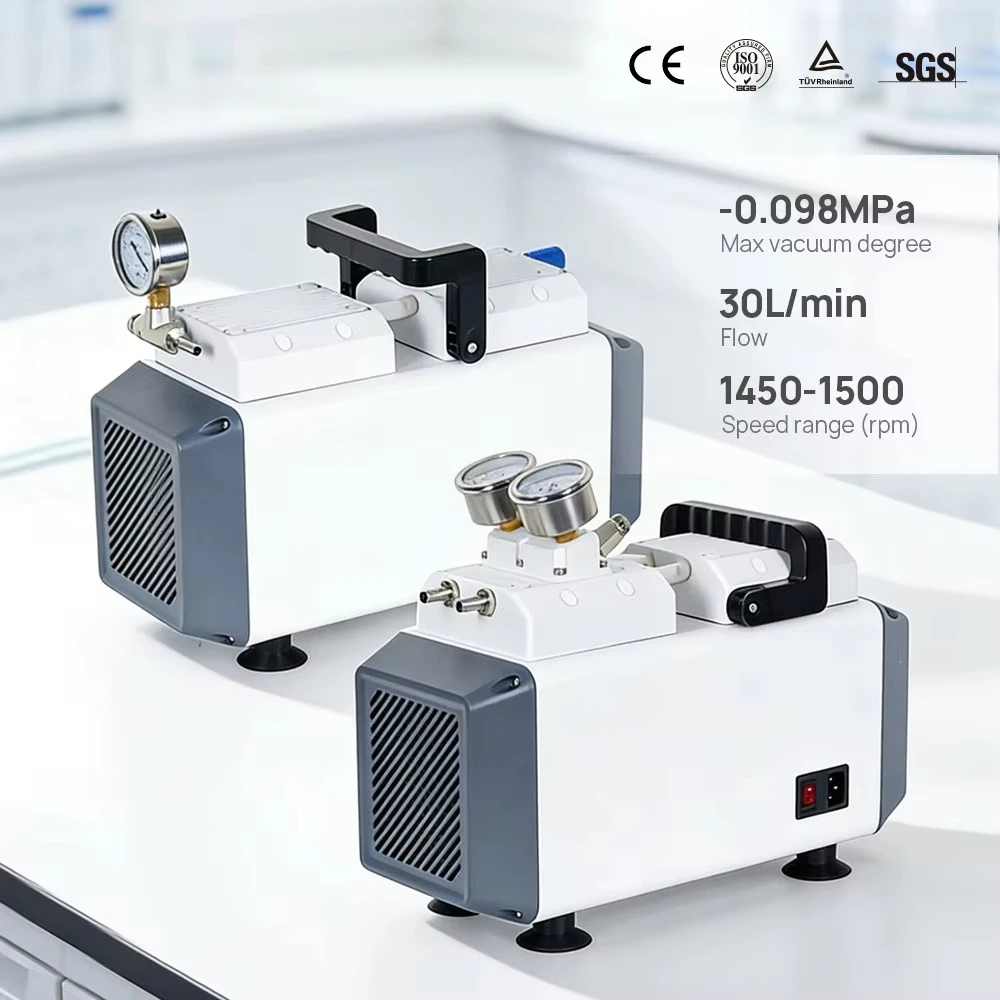 Diaphragm Oil-free Vacuum Pump Small Positive and Negative Pressure Reducing Silent Suction Negative Pressure Pump Lab