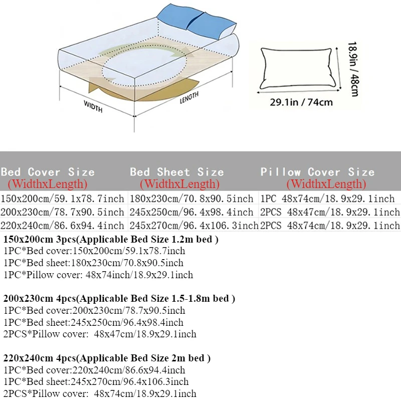 100% Washed Cotton Button Style Bedding Set with Sheet Duvet Cover Pillowcases SolidColor Soft Lightweight Bed Cover All Season