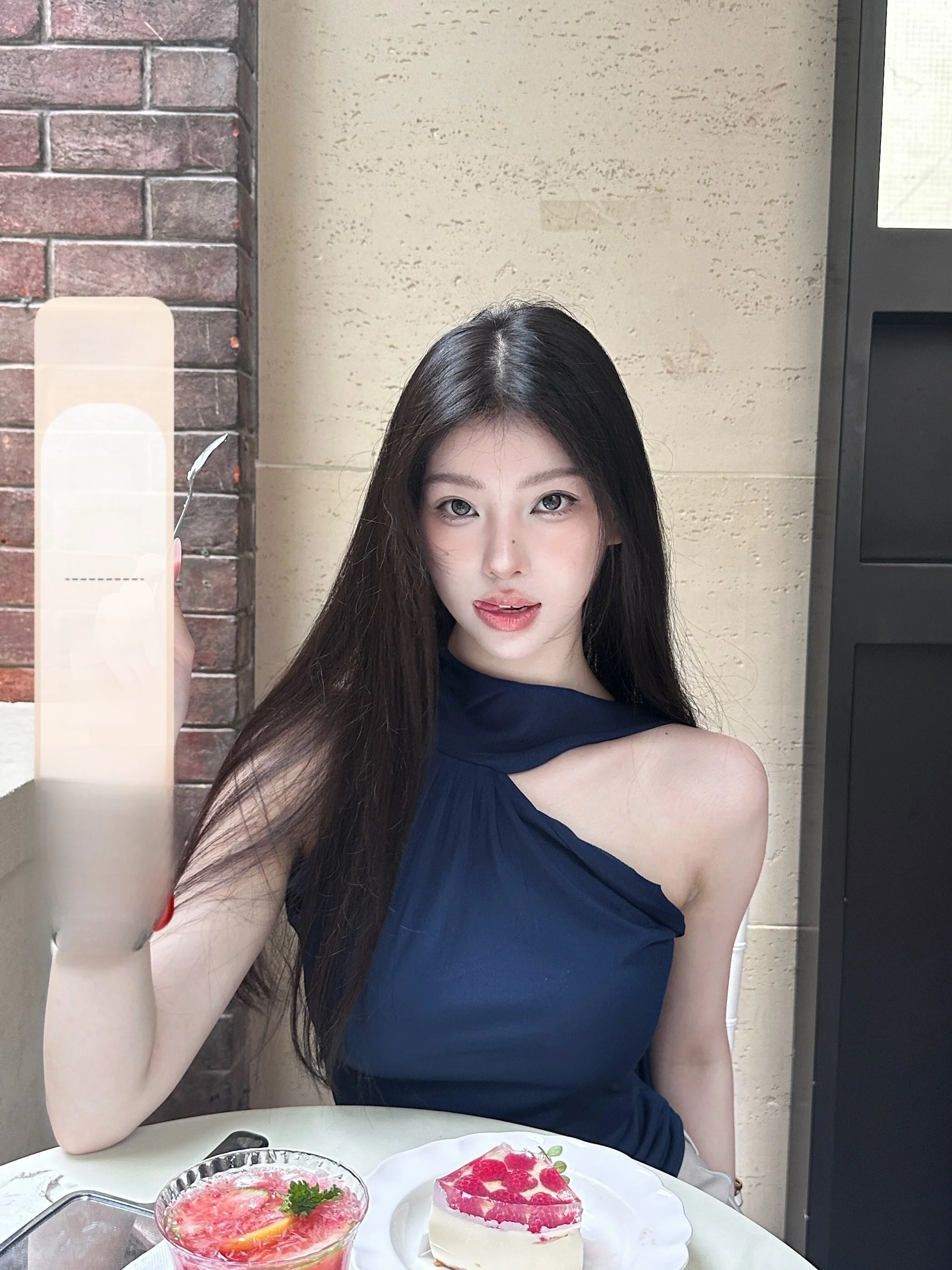 

Design oulder Draped Waist-Cinching Top Pure Color Summer New Sle Fart op White Enhancing Women's Vest Tank Top