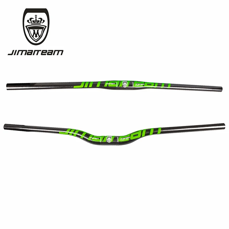 Green label JIMAITEAM mountain bike straight handlebar MTB handlebar carbon fiber straight handlebar drop handlebar crossbar ha