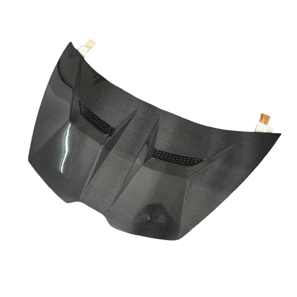 

Brand New V STYLE FULL CARBON FIBER ENGINE HOOD For 2014-2018 LAMBO HURACAN LP610-4 LP580