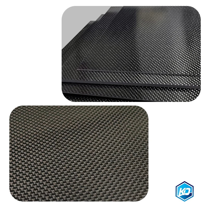 0.25-5MM 95X245mm 3K Plain Surface Matte Glossy Carbon Plate Panel Sheets High Composite Hardness Material Carbon Fiber Board