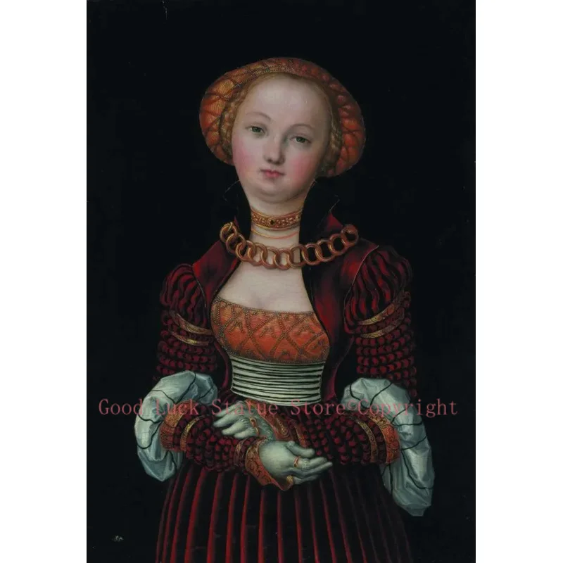 

wholesale painting # TOP art - Lucas Cranach the Elder - Portrait of a Woman oil painting # 36"