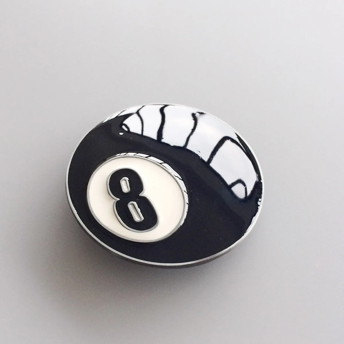 Enamel 8 Pool Ball Belt Buckle Gurtelschnalle Boucle de ceinture also Stock in the US BUCKLE-CS018 Free Shipping