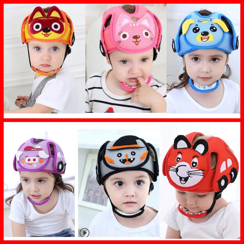 Baby Anti Fall Head Protection Hat Baby Walking Anti-collision Cap Anti Fall Hat Child Safety Head Protection Headrest Baby H10