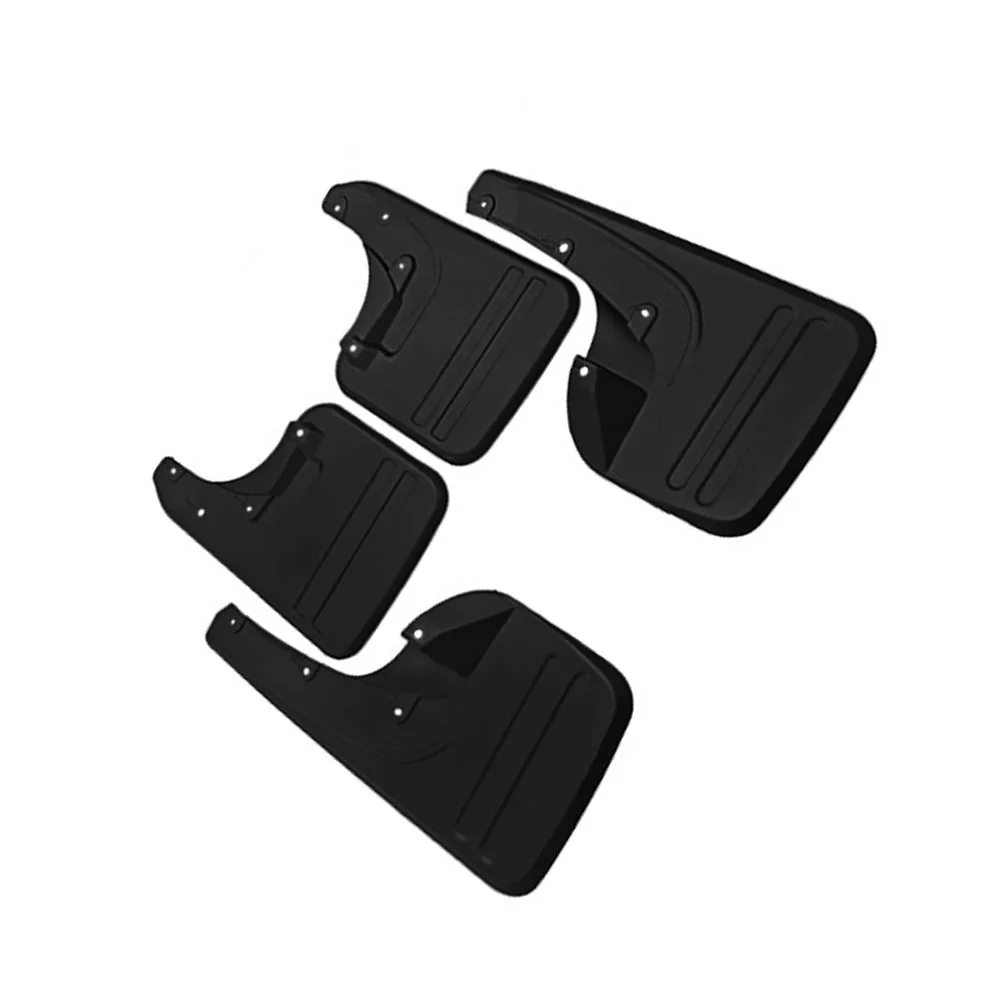 Guardabarros ABS para ruedas delanteras y traseras, Protector de neumáticos Compatible con Hilux VIGO 4WD (12), 2006-2014