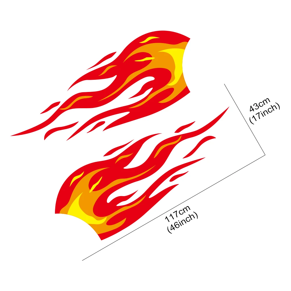 لشركة فيات 500 595 cc سباق الجانب اللهب ملصق باب السيارة الجانب ملصق مقاوم للماء الفينيل فيلم السيارات التصميم الديكور اكسسوارات السيارات