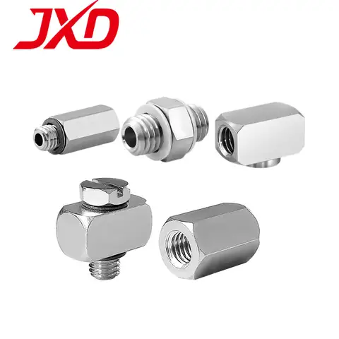 JXD SMC M-3J M-3N M-3P M-3UL M-3UT M-5J M-5L M-5N M-5P M-5T M-5UN 금속 구리 공압 피팅 변환 조인트
