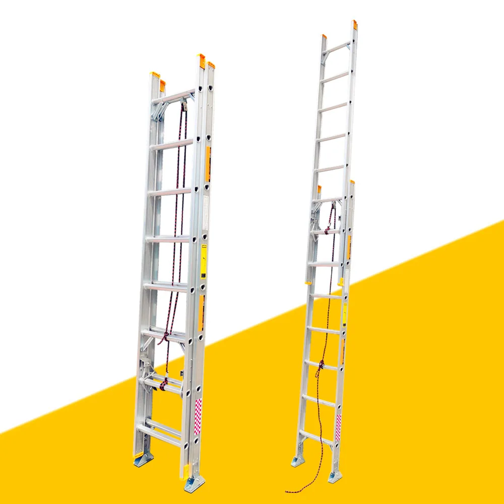 Aluminum Telescopic Extension Ladder Fire Escape Emergency Foldable Ladder